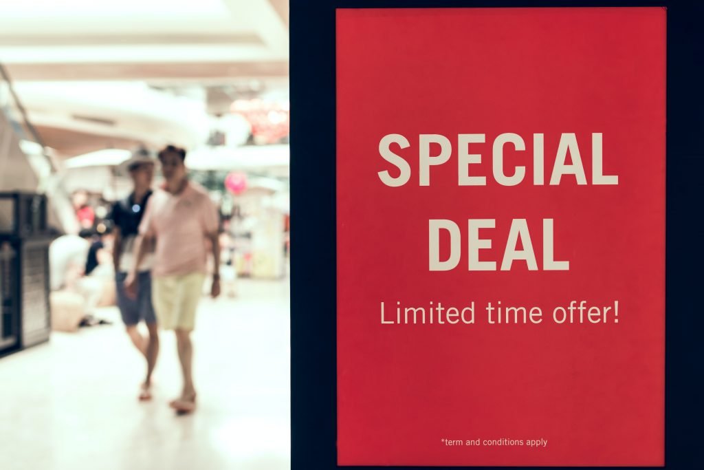 limited-time-offer-offerta-speciale