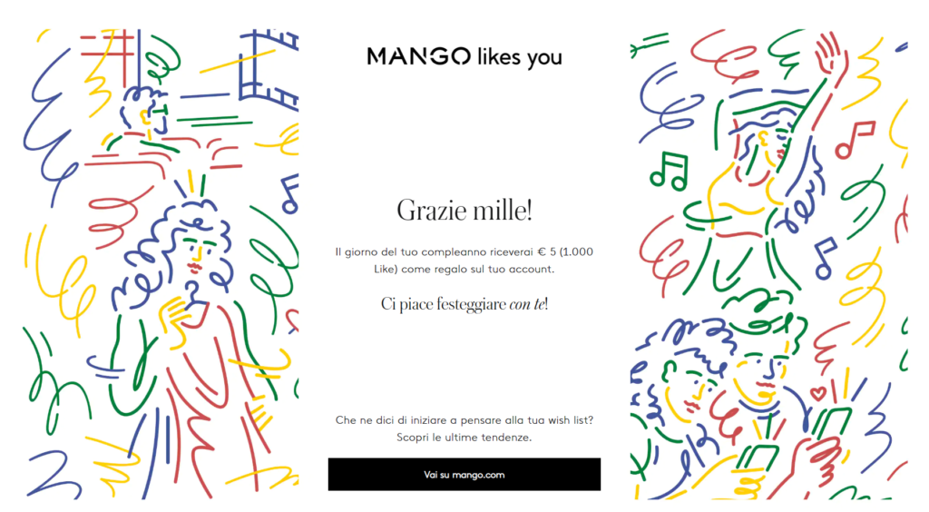 mango-thank-you-page-profilazione