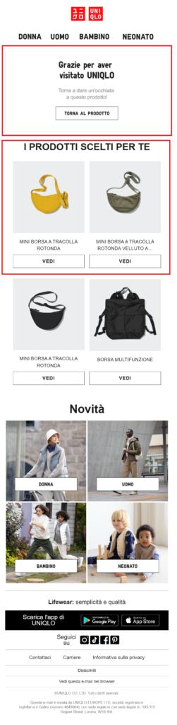 email-abbandono-navigazione-abandoned-browse-email-esempio